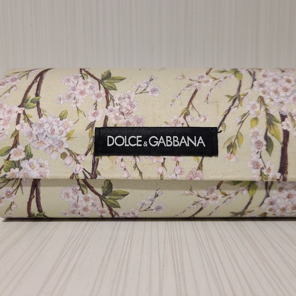 Dolce & Gabbana Floral Empty Sunglases Case - Picture 1 of 4
